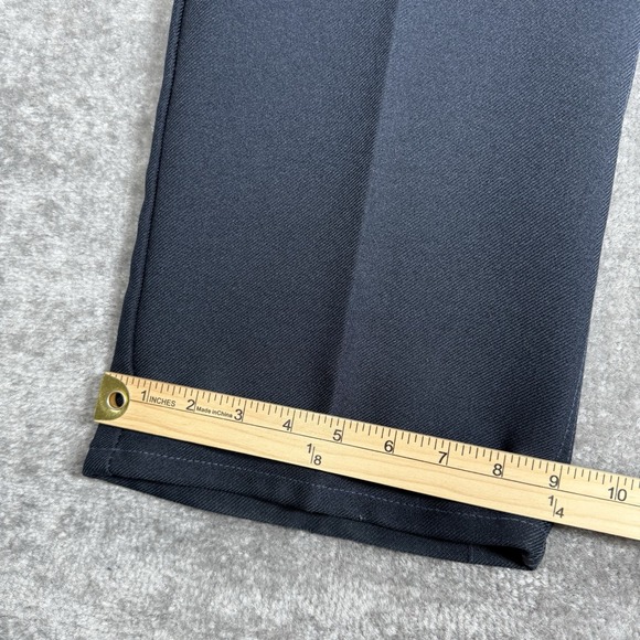 Vintage 90s Levi's Dress Pants Men's 38x34 (36x34) Navy Blue Straight Leg - Picture 9 of 9